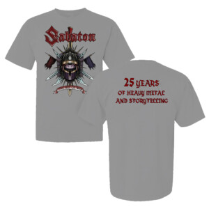 SABATON THE ART OF WAR SHIRT 25 Years Of Heavy Metal And Storytelling