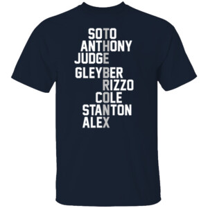 THE BRONX NAMES 2024 SHIRT Juan Soto, New York Yankees