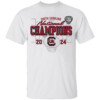 USC Gamecocks National Champs 2024 Women's Basketball Baller Shirt 2024 NCAA Women's Basketball National Champions, South Carolina Gamecocks