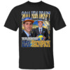 Vintage 2011 NBA Draft The Splash Brothers Klay Thompson Shirt Golden State Warriors