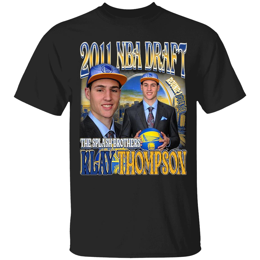 Vintage 2011 NBA Draft - The Splash Brothers Klay Thompson Shirt Golden State Warriors Vintage 2011 NBA Draft The Splash Brothers Klay Thompson Shirt Golden State Warriors