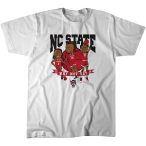 WHY NOT US NC STATE CARICATURES SHIRT NC State Wolfpack