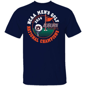 2024 NCAA Men's Golf National Champions Shirt Auburn Tigers