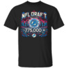 775.000 NFL DRAF RECORD SHIRT Detroit Lions