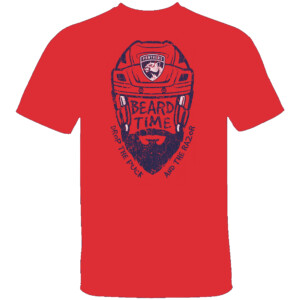 BEARD TIME SHIRT Drop The Puck And The Razor, 2024 Stanley Cup Playoffs, Florida Panthers