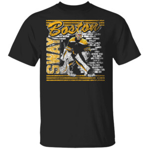 BOSTON BRICK WALL SHIRT 2024 Stanley Cup, Jeremy Swayman, Boston Bruins