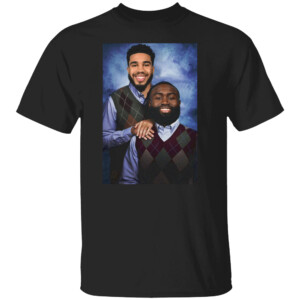 BOSTON STEP BROTHERS SHIRT Jason Tatum, Jaylen Brown, Boston Celtics
