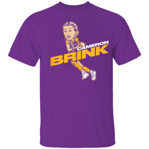 BRINK CARICATURE LA SHIRT Cameron Brink, Los Angeles Sparks