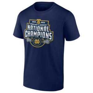 Back To Back NCAA Men's Lacrosse National Champions Shirt 2024 NCAA Men's Lacrosse National Champions, Notre Dame Fighting