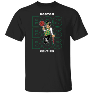 Boston Stacked City Logo Shirt 2024 NBA Playoffs, Boston Celtics