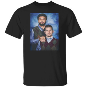 DENVER STEP BROTHERS SHIRT Nikola Jokic, Jamal Murray, Denver Nuggets