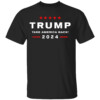 Donald Trump 2024 Take America Back Election The Return Shirt