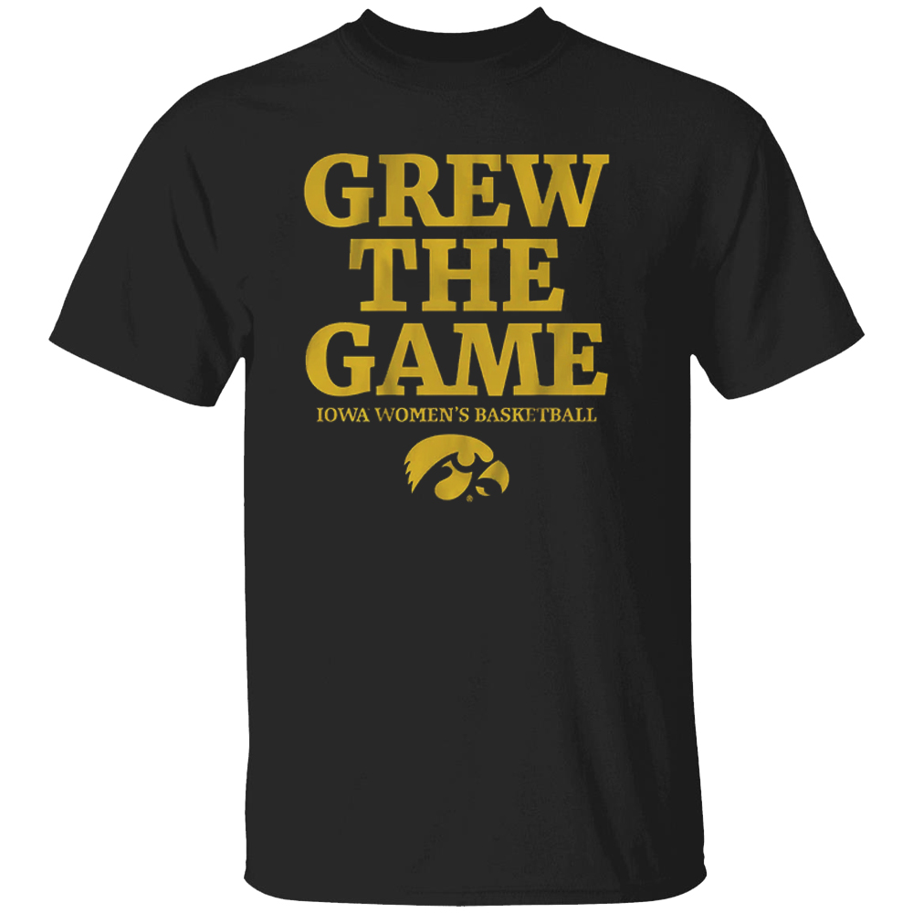 GREW THE GAME SHIRT Iowa Women's Basketball, Iowa Hawkeyes GREW THE GAME SHIRT Iowa Women's Basketball, Iowa Hawkeyes