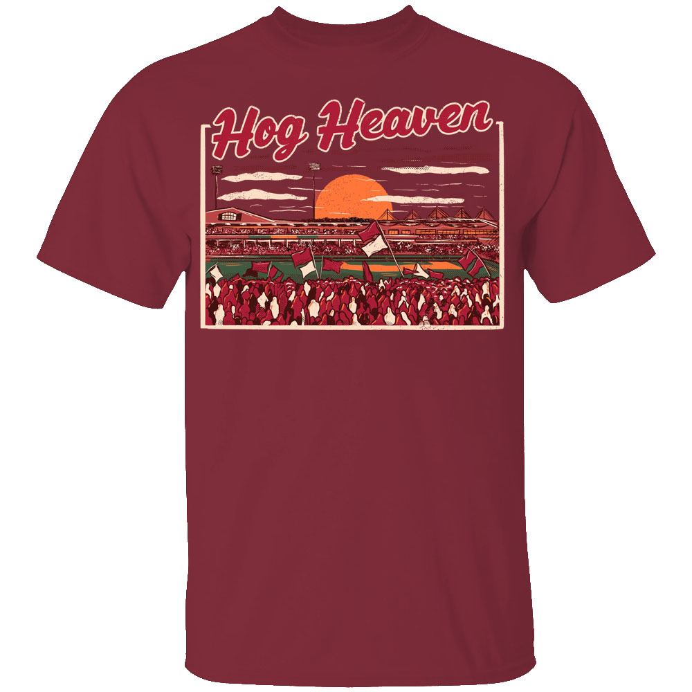 HOG HEAVEN SHIRT Arkansas Razorbacks HOG HEAVEN SHIRT Arkansas Razorbacks