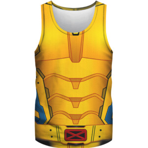 Halloween Wolverine Costume Shirt Marvel Deadpool & Wolverine Men's Tank