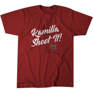 KAMILLA SHOOT IT SHIRT Kamilla Cardoso, South Carolina Gamecocks