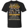 LISA BLUDER THANK YOU FOR THE MEMORIES SHIRT Lisa Bluder, Iowa Hawkeyes