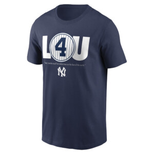 LOU SHIRT Lou Gehrig, Lou Gehrig Day Retired Number, New York Yankees