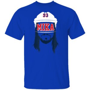 MIKA BLANK FACE SHIRT Mika Zibanejad, New York Rangers