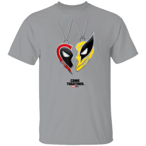 Marvel Deadpool & Wolverine Come Together Friendship Poster T Shirt