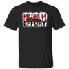 Marvel Deadpool & Wolverine Maximum Effort Split Logo T Shirt