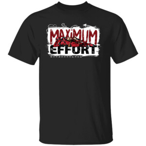 Marvel Deadpool & Wolverine Maximum Effort Split Logo T Shirt
