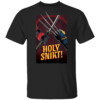 Marvel Studios Deadpool & Wolverine Claws Sword Holy Snikt! T Shirt