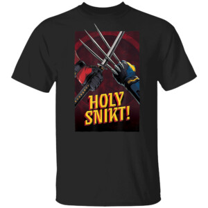 Marvel Studios Deadpool & Wolverine Claws Sword Holy Snikt! T Shirt