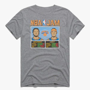 NBA Jam Knicks Brunson And Hart Shirt Jalen Brunson, Josh Hart, New York Knicks