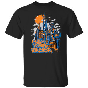 NEW YORK FOREVER CITY SKYLINE SHIRT 2024 NBA Playoffs, New York Knicks