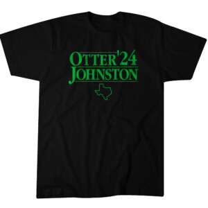 OTTER JOHNSTON '24 SHIRT 2024 Stanley Cup, Jake Oettinger, Wyatt Johnston, Dallas Stars