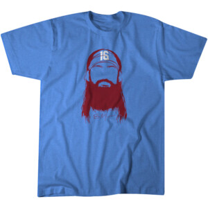 PHILLY BEARD SHIRT Brandon Marsh, Philadelphia Phillies