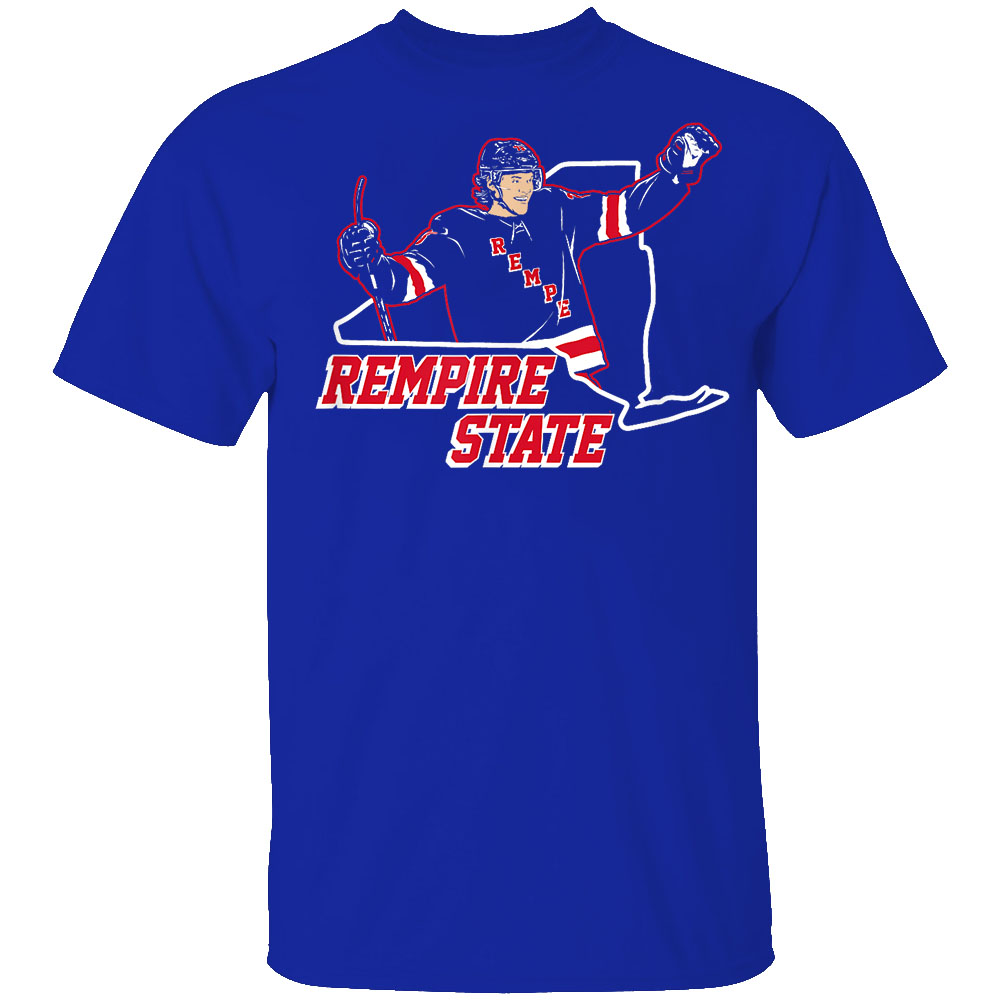 REMPIRE STATE SHIRT Matt Rempe, New York Rangers REMPIRE STATE SHIRT Matt Rempe, New York Rangers