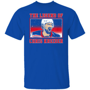 THE LEGEND OF CHRIS KREIDER SHIRT Chris Kreider, New York Rangers