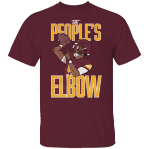 THE PEOPLE'S ELBOW SHIRT Jayden Daniels, Washington Commanders
