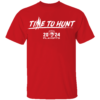 TIME TO HUNT SHIRT 2024 Stanley Cup Playoffs, Florida Panthers