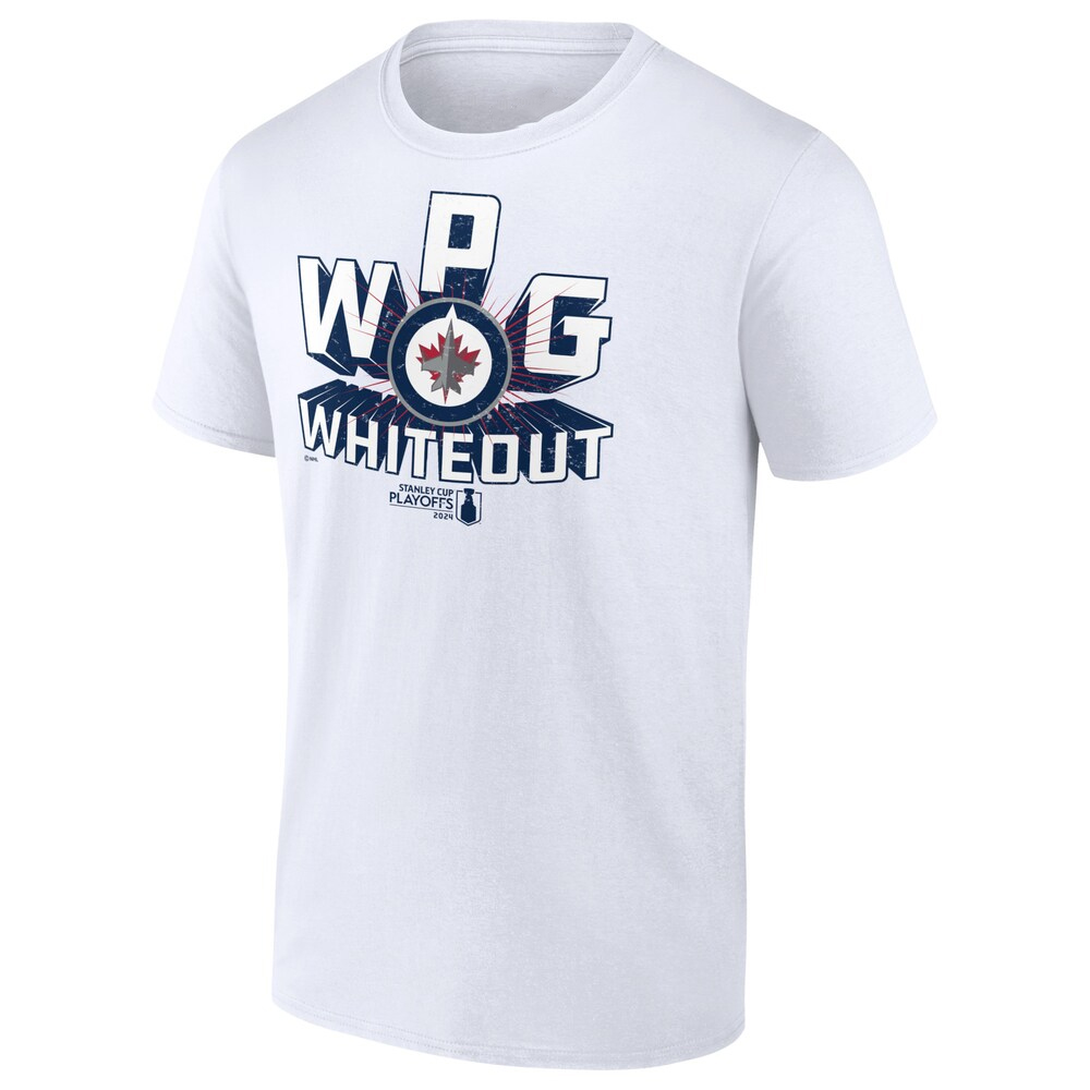 WPG WHITEOUT SHIRT 2024 Stanley Cup Playoffs, Winnipeg Jets WPG WHITEOUT SHIRT 2024 Stanley Cup Playoffs, Winnipeg Jets