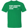 WYATT JOHNSTON JUST SCORED AGAIN SHIRT 2024 Stanley Cup Playoffs, Dallas Stars