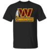 Washington Commanders Logo Combined With The Old Skins Feather Shirt Dan Quinn, Washington Commanders
