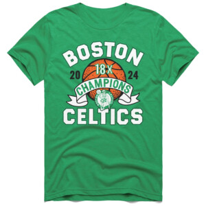 18X CHAMPIONS SHIRT 2024 NBA Finals Champions, Boston Celtics