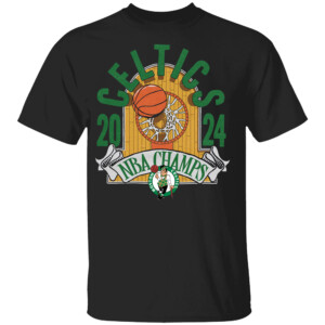 2024 NBA Finals Champions Hardwood Banner Shirt 2024 NBA Finals Champions, Boston Celtics