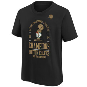 2024 NBA Finals Champions Locker Room 18X NBA Champions T Shirt Boston Celtics