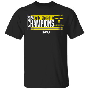 2024 XFL CONFERENCE CHAMPIONS SHIRT San Antonio Brahmas