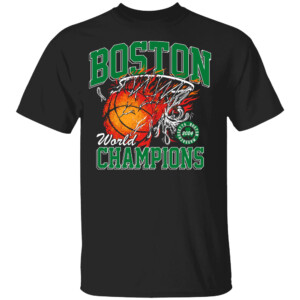 BOSTON WORLD CHAMPIONS SHIRT 2024 NBA Finals Champions, Boston Celtics