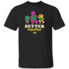 Barney Baby Bop and BJ Better Together Trio Holding Hands T Shirt