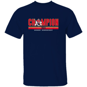 CHAMPION SHIRT Sergei Bobrovsky, 2024 Stanley Cup Champions, Florida Panthers