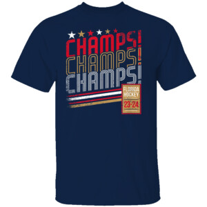 CHAMPS CHAMPS CHAMPS SHIRT 2024 Stanley Cup Champions, Florida Panthers