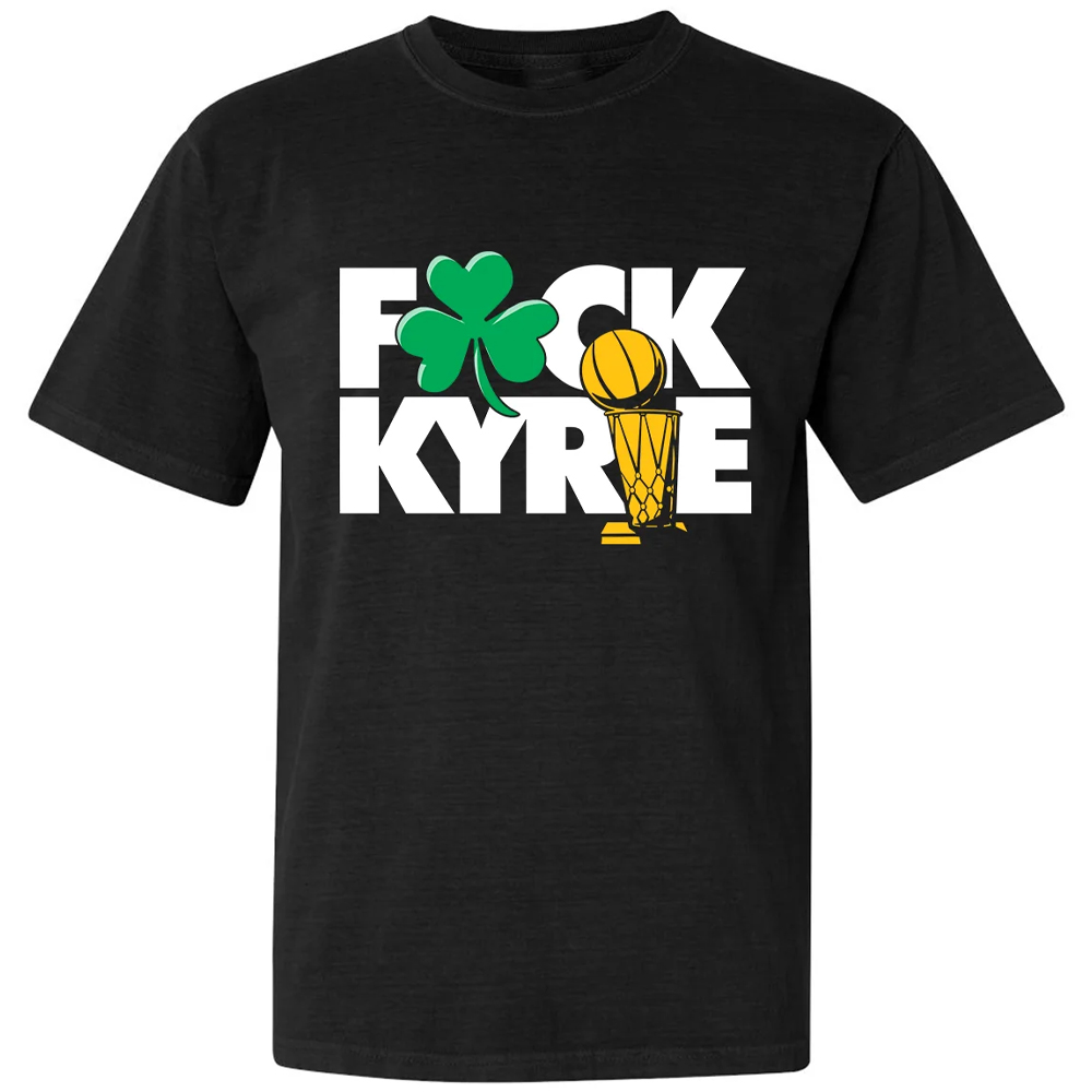 FUCK KYRIE SHIRT Kyrie Irving, 2024 NBA Finals Champions, Boston Celtics FUCK KYRIE SHIRT Kyrie Irving, 2024 NBA Finals Champions, Boston Celtics