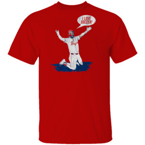 I LOVE SOCCER SHIRT Bryce Harper, Philadelphia Phillies