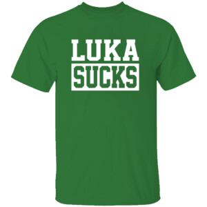 LUKA SUCKS SHIRT Anti Luka Doncic, Boston Celtics